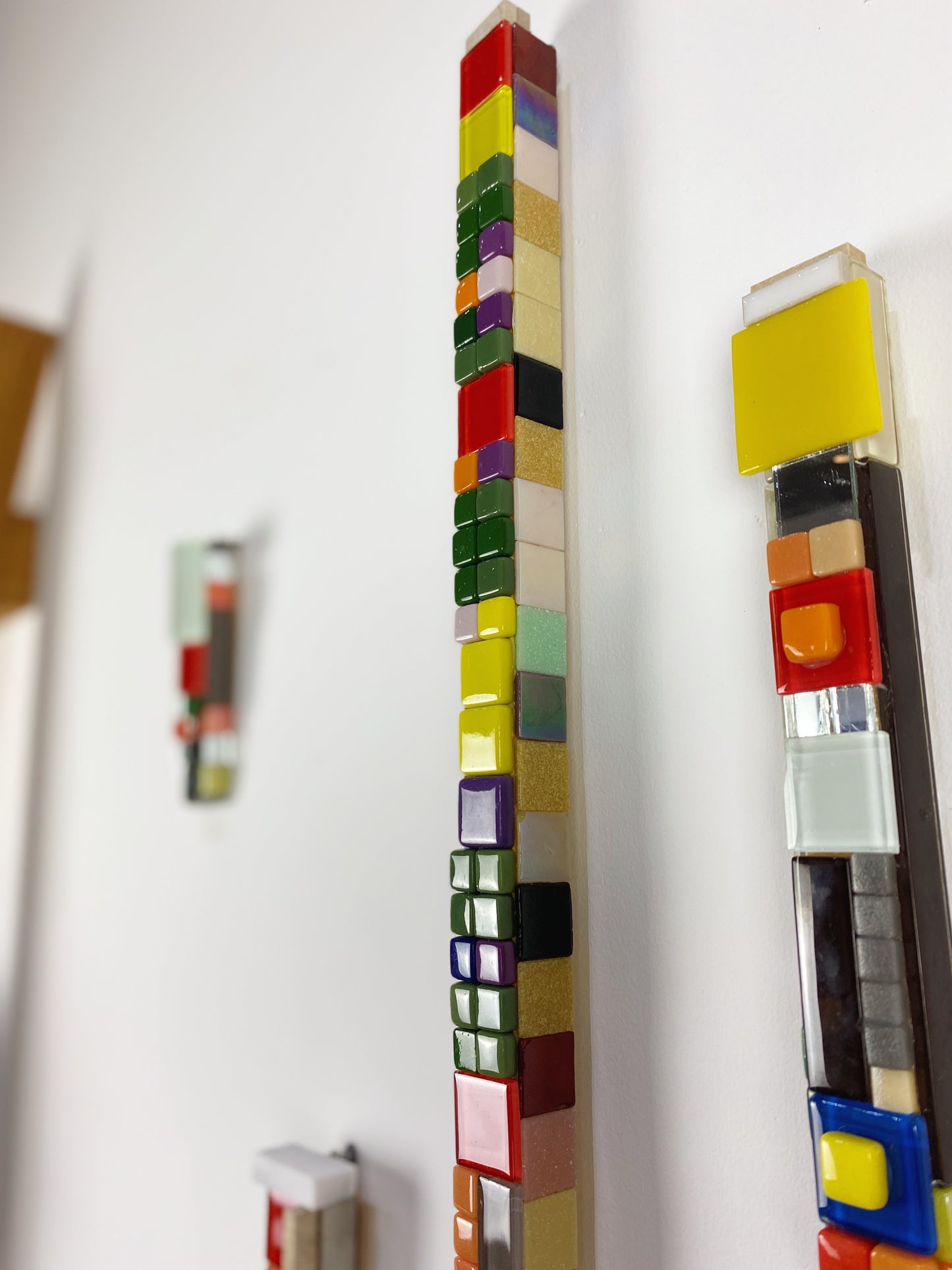 Mosaic Sticks, Wall Decoration by Lula Azorey