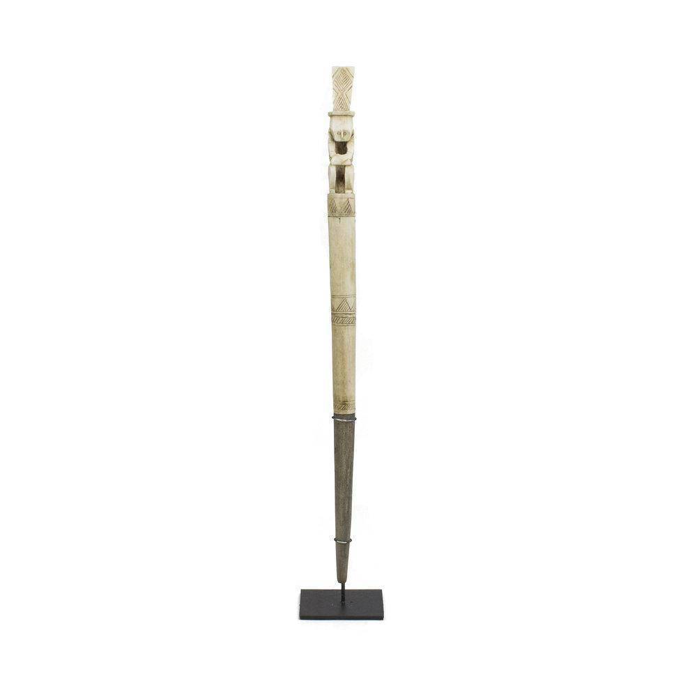 ARKA Living Tribal carved bone and wood