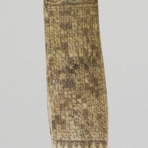 ARKA Living Tribal carved bone calendar