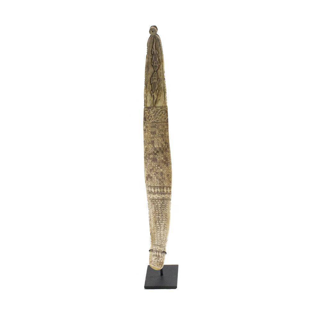 ARKA Living Tribal carved bone calendar