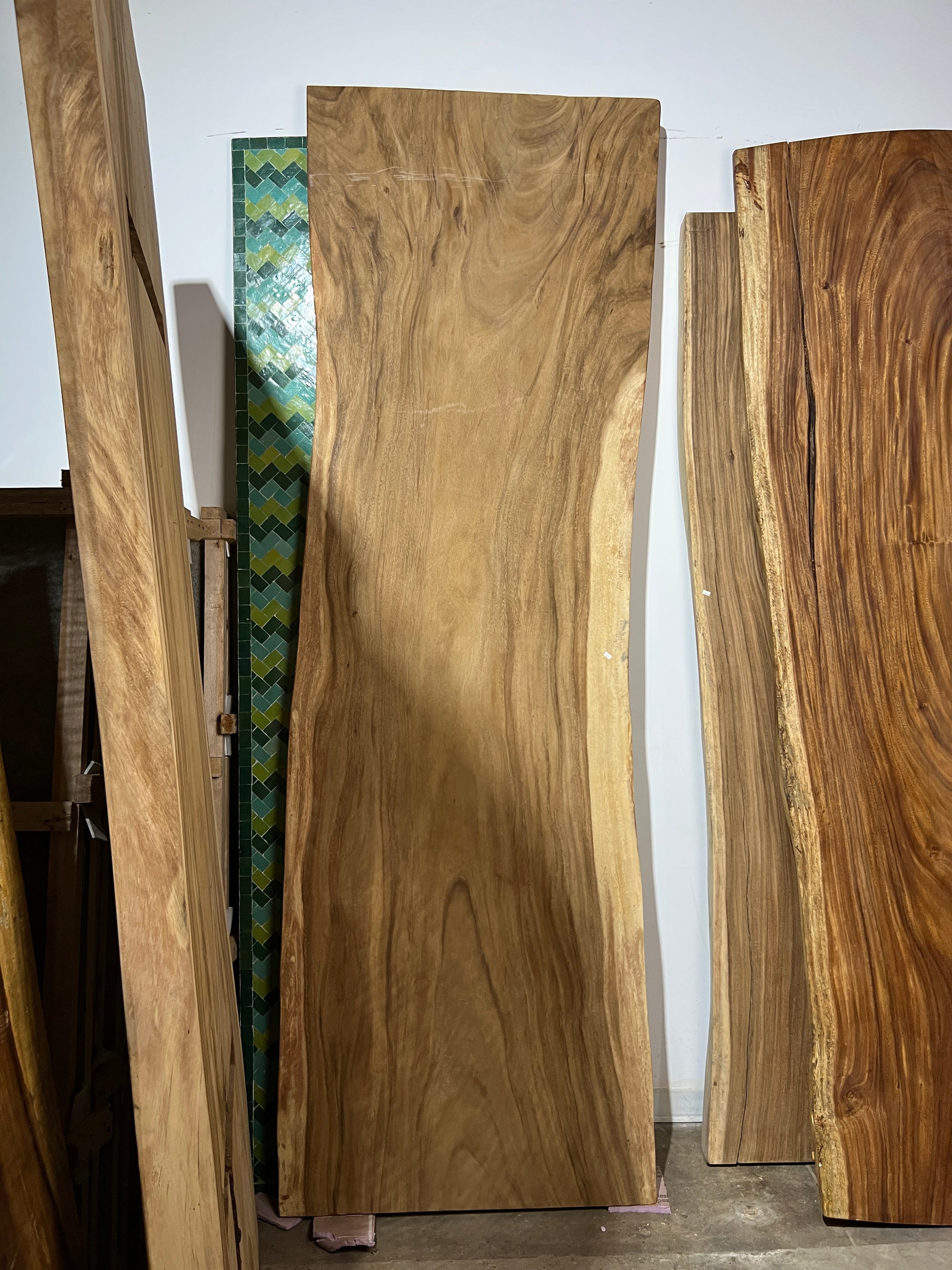 No. 2 Live Edge Acacia Wood Dining Table