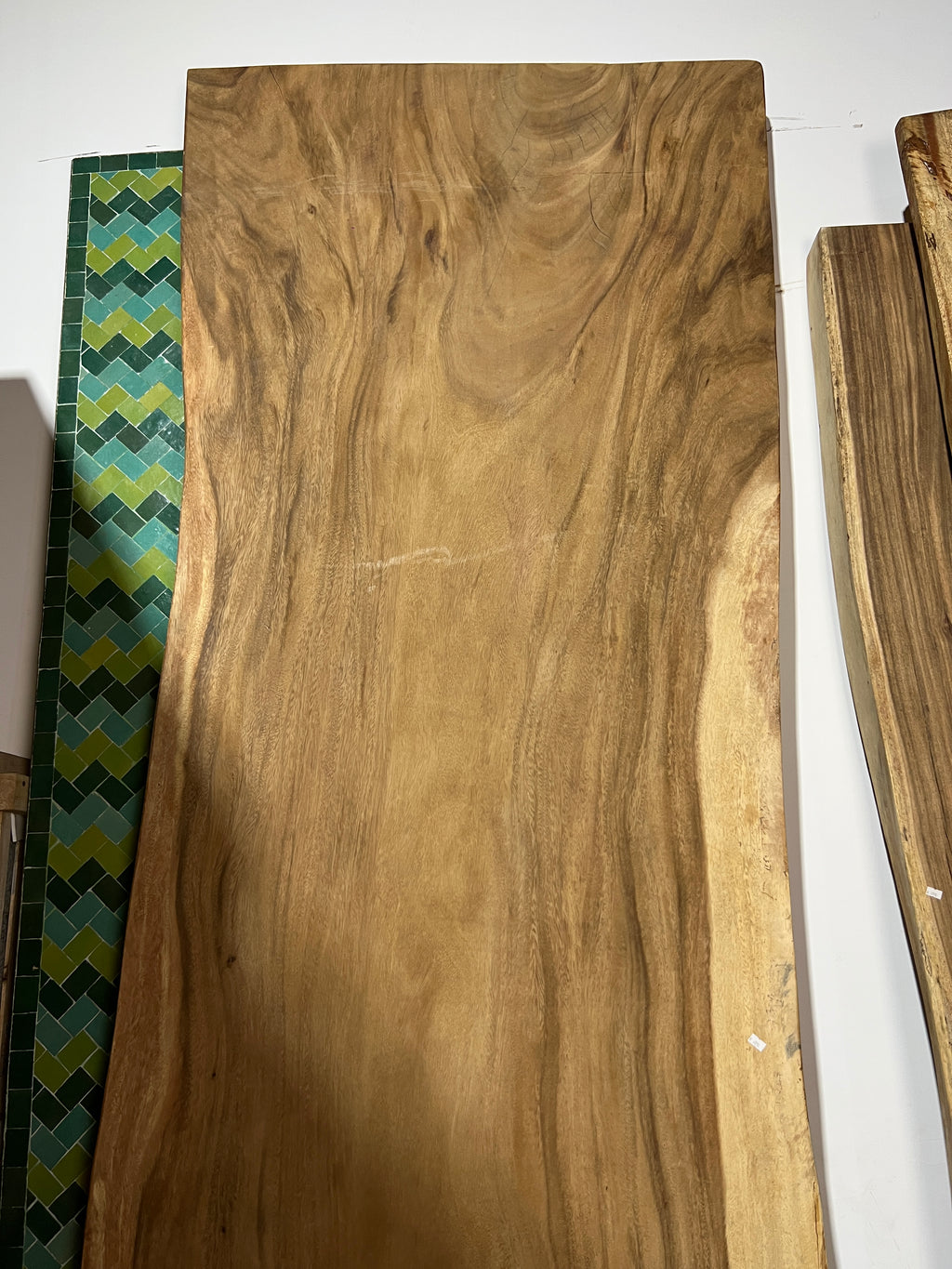 No. 2 Live Edge Acacia Wood Dining Table