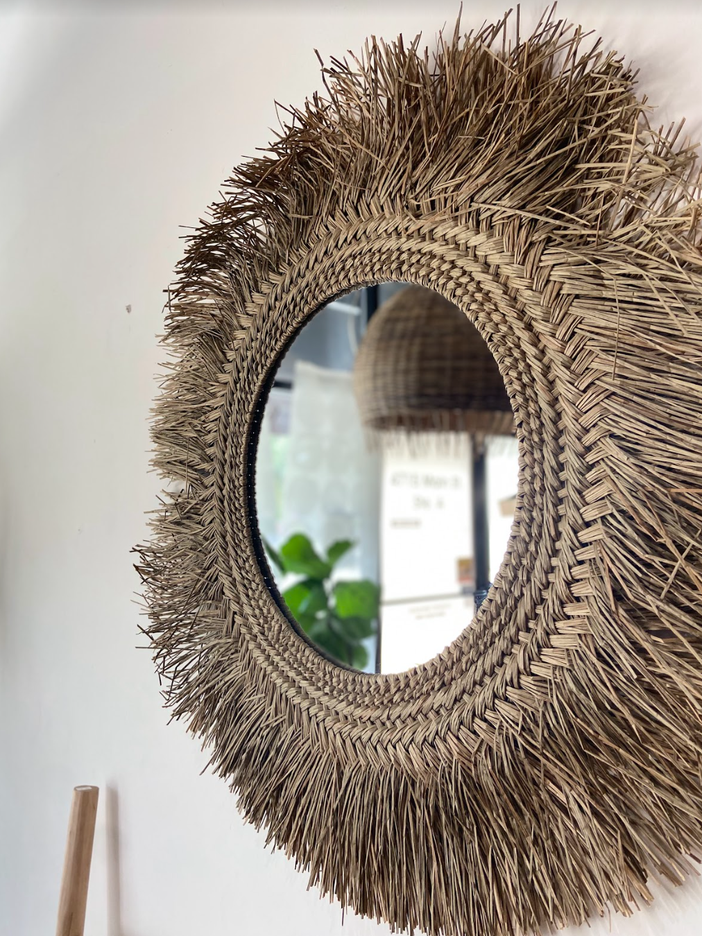 Palm Leaf Wall Mirror