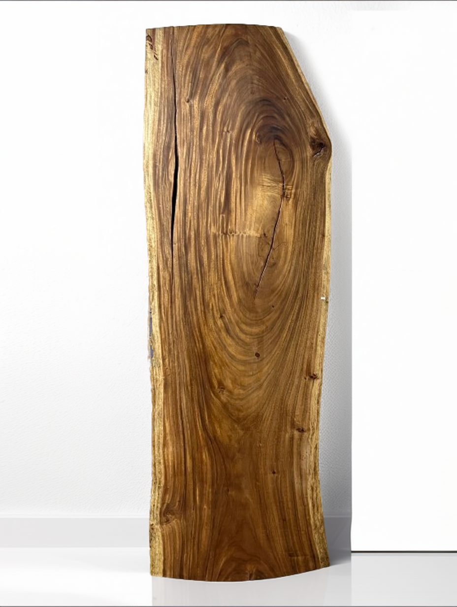109" Large Live Edge Table,  Wood Slab, Metal or Wood Base #11