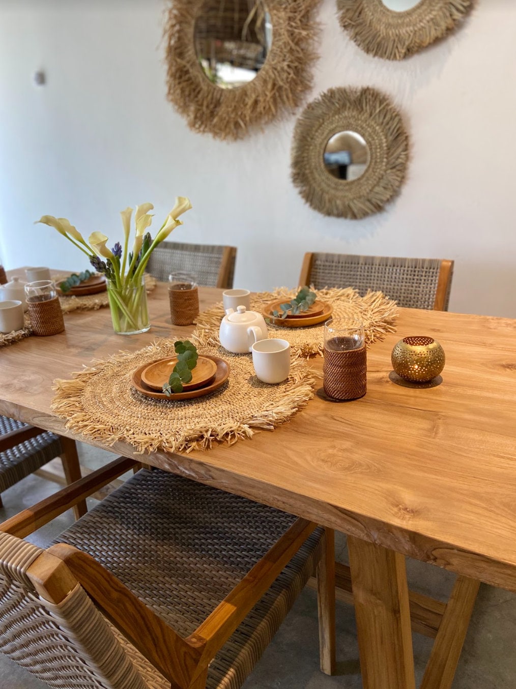 Teak Wood Dining Table