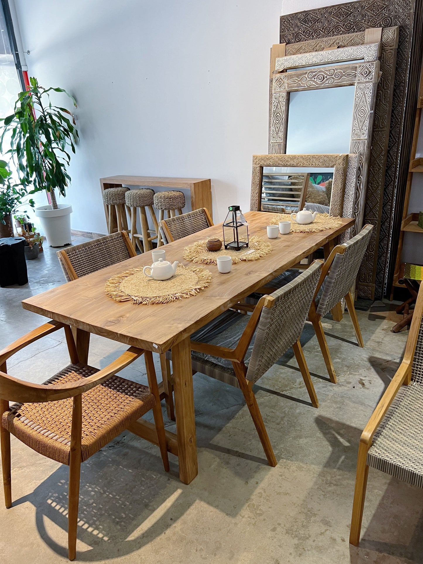 Teak Wood Dining Table