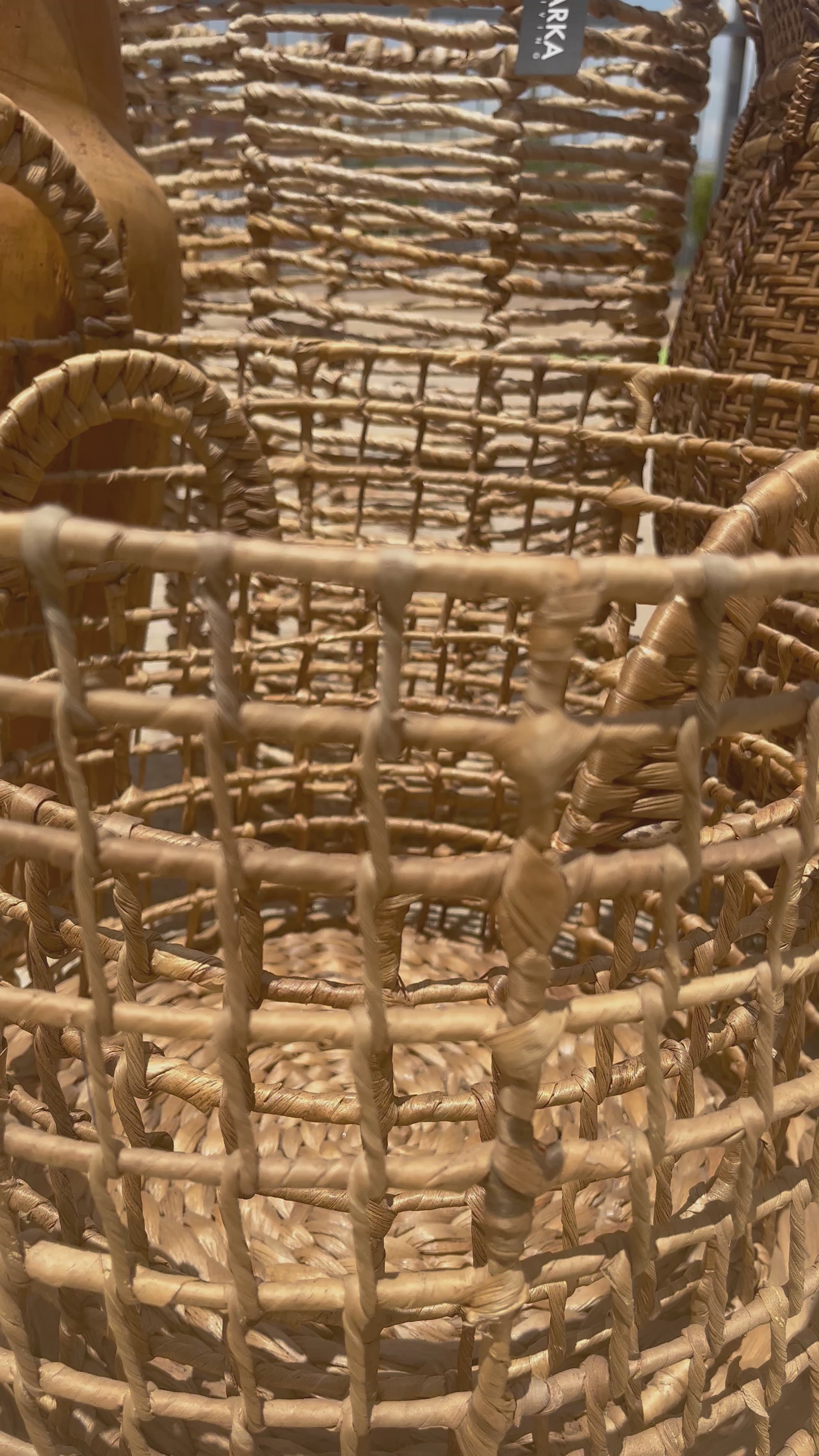 Handcrafted Banana leaf woven Basket