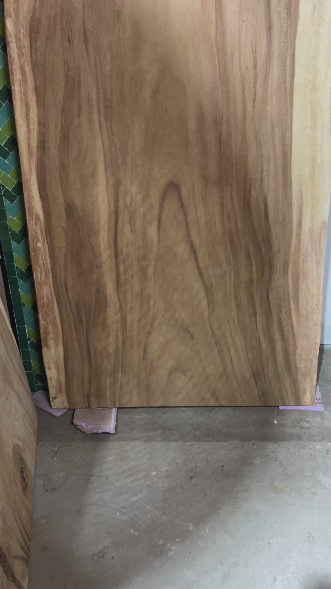 No. 2 Live Edge Acacia Wood Dining Table