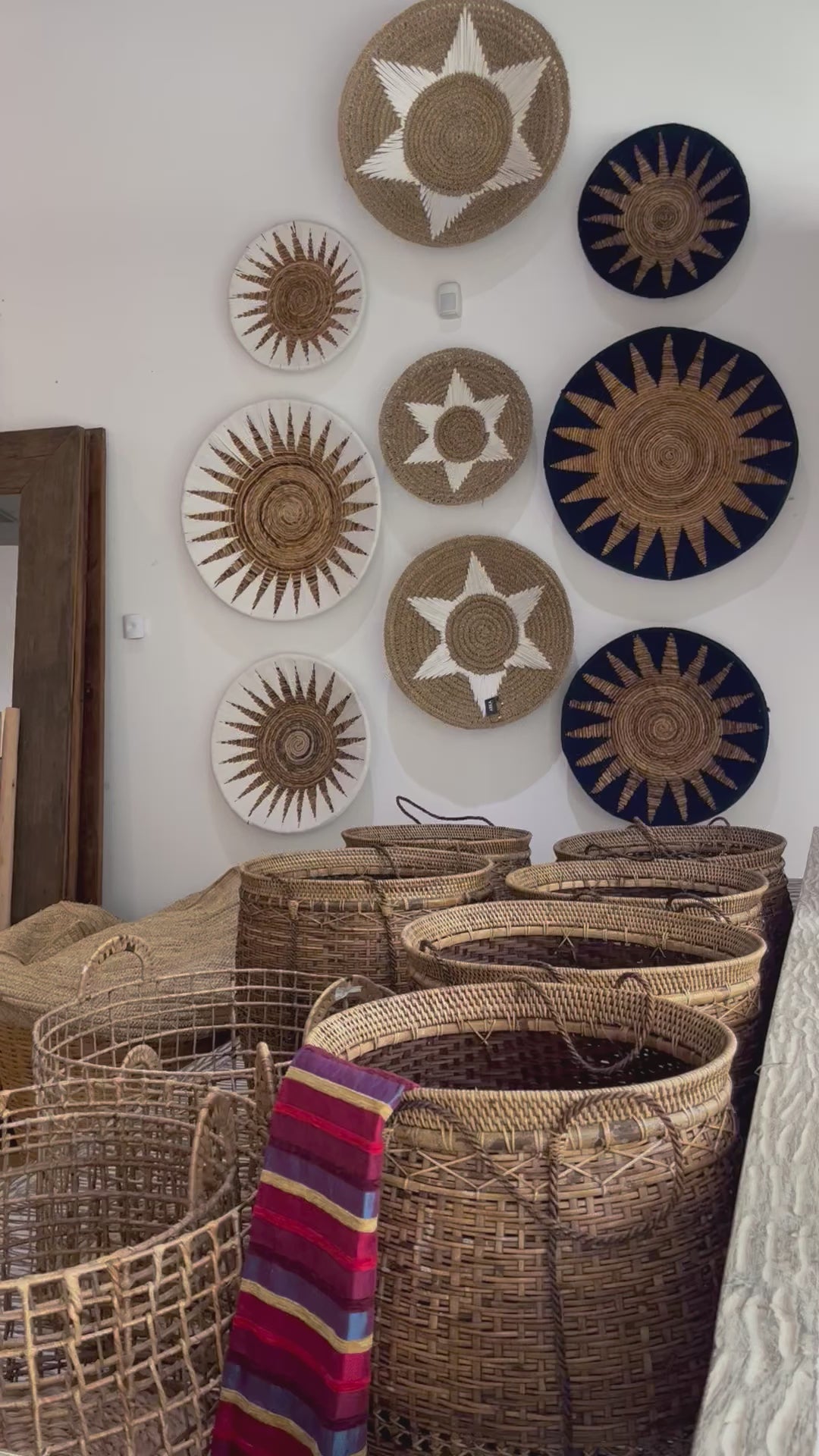 Handwoven Bamboo Basket