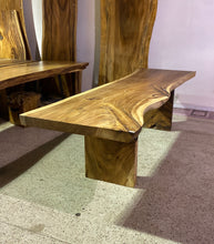 Load image into Gallery viewer, Large Live Edge Table, 116&quot; Wood Slab, Metal or Wood Base
