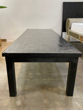 Load image into Gallery viewer, Long Rectangular Zellige Tile Mosaic Coffee Table, BLACK OR WHITE
