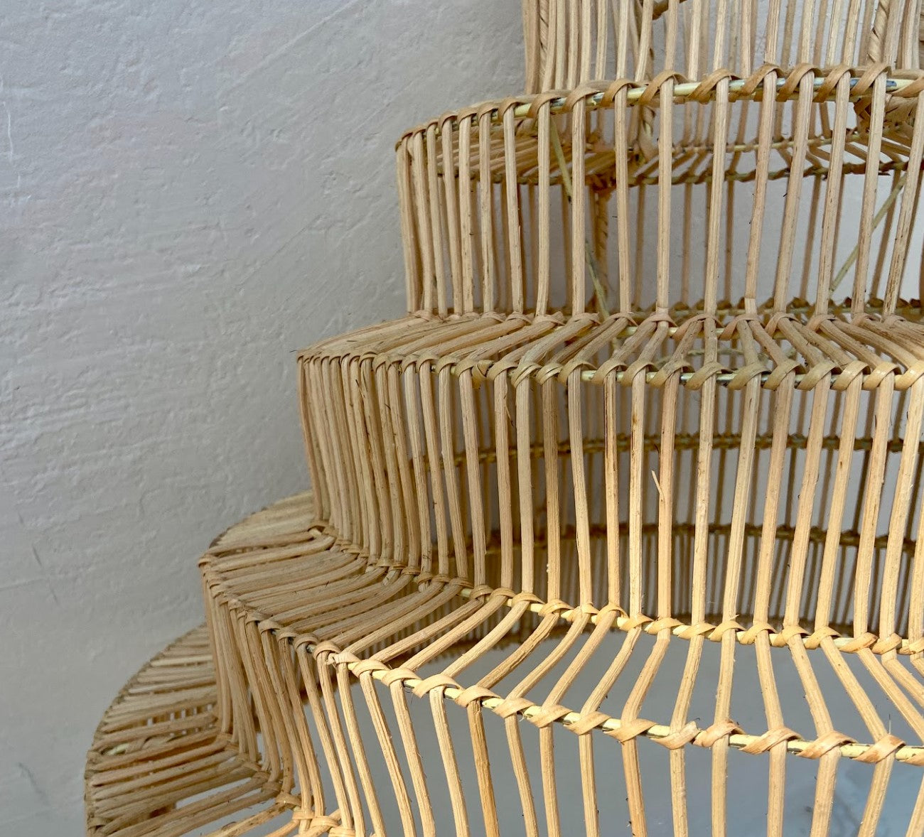 Rattan Tier Pendant Light | Simple and Natural Light