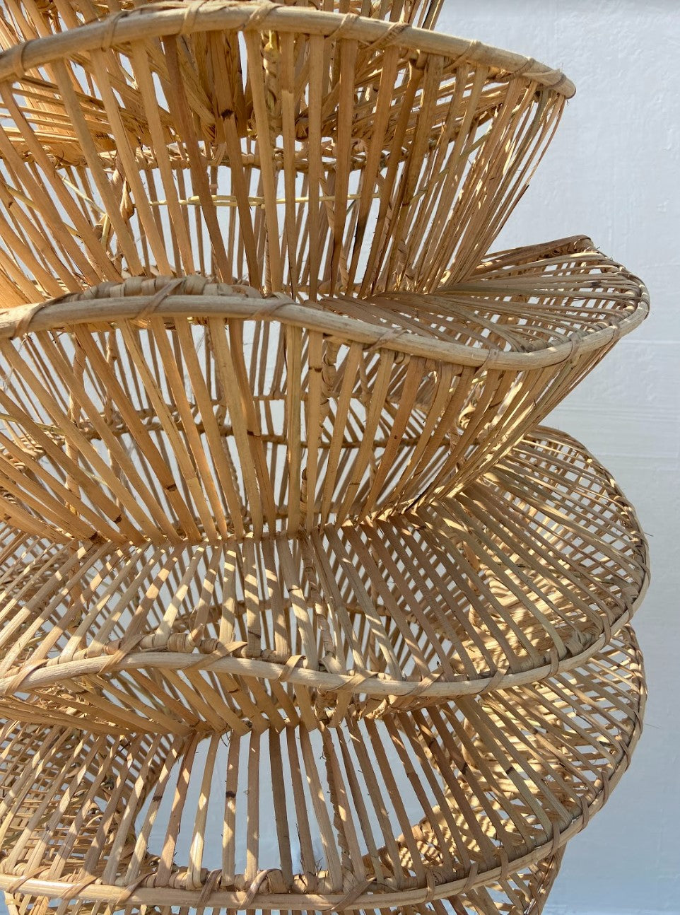 Handwoven Rattan Coastal Pendant Light | Simple and Natural Lamp
