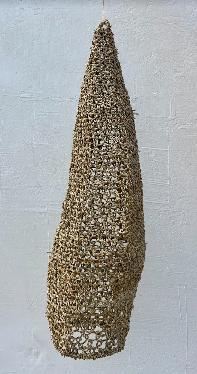 Netted Seagrass Pendant Light | Simple and Natural Lamp