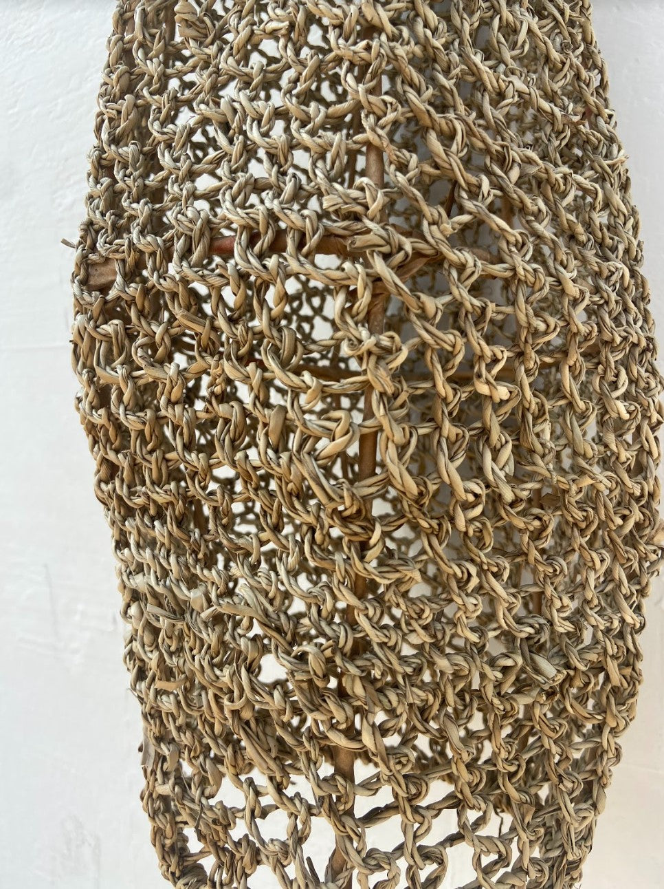 Netted Seagrass Pendant Light | Simple and Natural Lamp