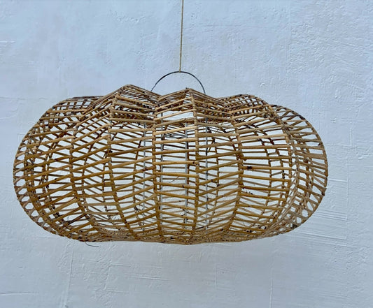 Boho Rattan Pendant Light | Natural and Simple Light