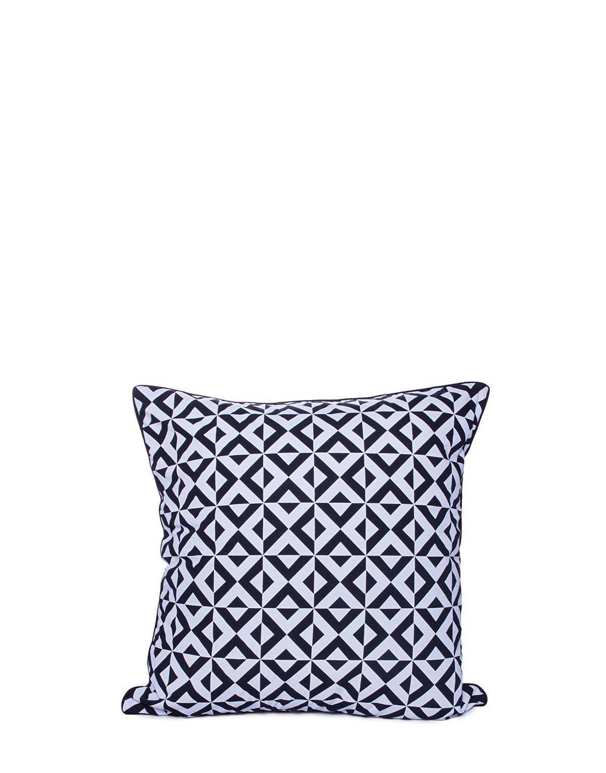 ARKA Living Atena cushion cover for pillow Black and White