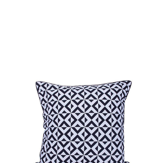 Mercury Cushion Cover | Pillow Case with Black and White Pattern