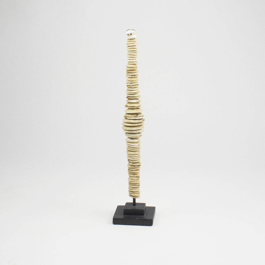 ARKA Living Shell disk tower on metal stand