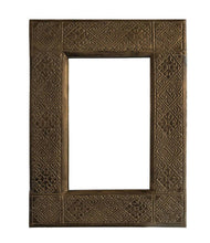Load image into Gallery viewer, ARKA Living Small wooden carving mirror
