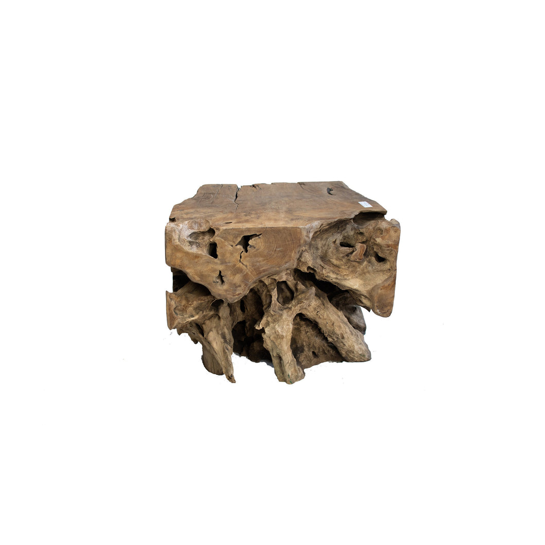 ARKA Living Solid reclaimed wood coffee table from teak root