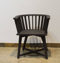 Load image into Gallery viewer, ARKA Living Solid wood black collection chair - handmade

