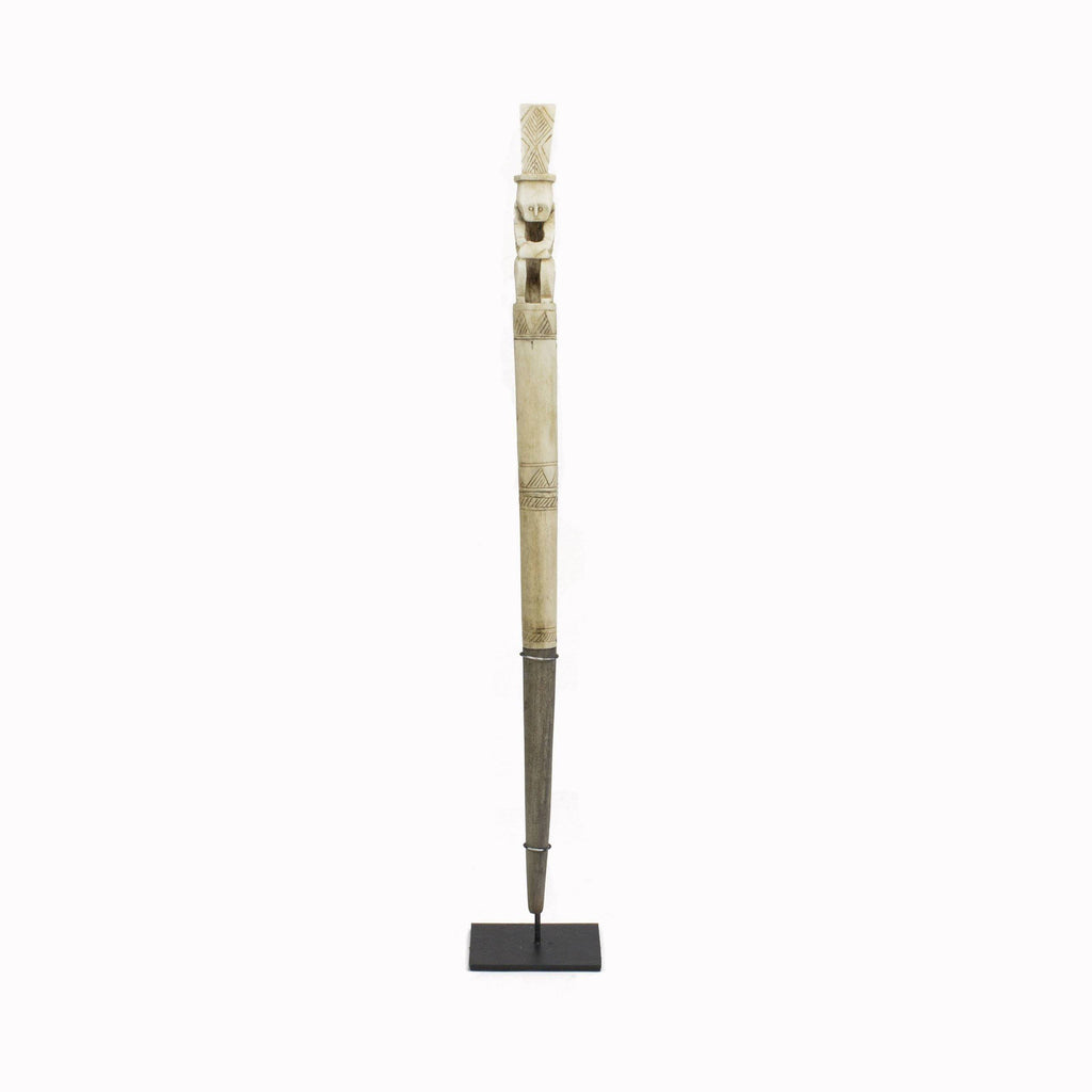 ARKA Living Tribal carved bone and wood