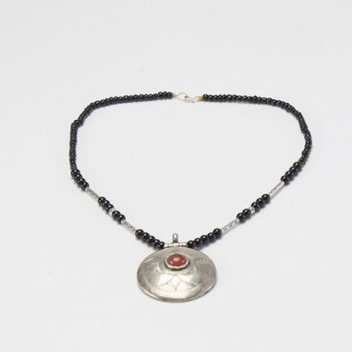 ARKA Living Tribal metal and beads necklace