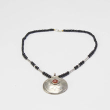 Load image into Gallery viewer, ARKA Living Tribal metal and beads necklace
