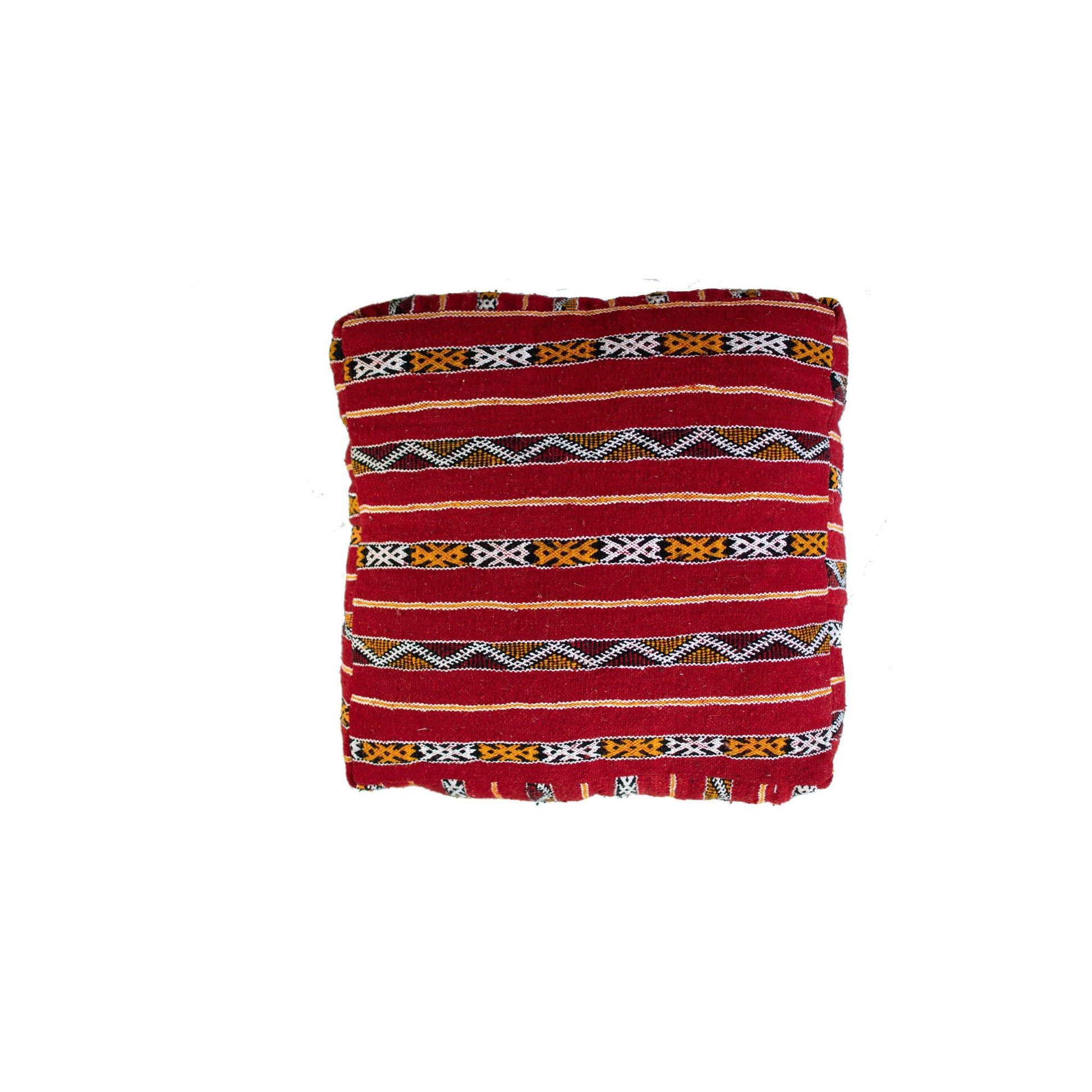 ARKA Living Vintage moroccan floor pouf pillow low wearing