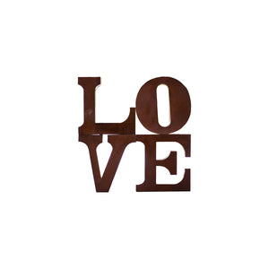 Extra-Large Metal Love letters sculpture for outdoor or indoor decorations
