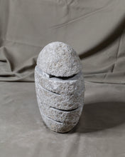 Load image into Gallery viewer, River Stone Egg Lantern , Modern Garden Candle Lighting #3
