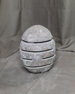 River Stone Egg Lantern , Modern Garden Candle Lighting #5
