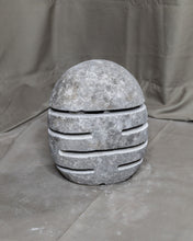 Load image into Gallery viewer, River Stone Egg Lantern , Modern Garden Candle Lighting #7
