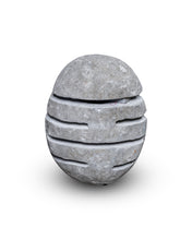 Load image into Gallery viewer, River Stone Egg Lantern , Modern Garden Candle Lighting #10
