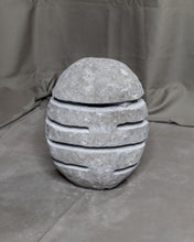 Load image into Gallery viewer, River Stone Egg Lantern , Modern Garden Candle Lighting #10
