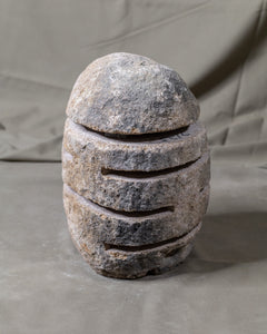 Large River Stone Egg Lantern , Modern Garden Candle Lighting #5