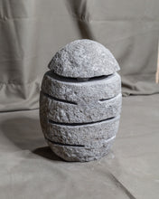 Load image into Gallery viewer, Large River Stone Egg Lantern , Modern Garden Candle Lighting #9
