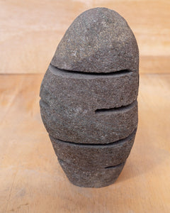 River Stone Egg Lantern , Modern Garden Candle Lighting #R4