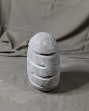 Load image into Gallery viewer, River Stone Egg Lantern , Modern Garden Candle Lighting #2
