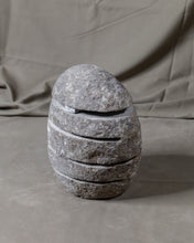 Load image into Gallery viewer, River Stone Egg Lantern , Modern Garden Candle Lighting #9
