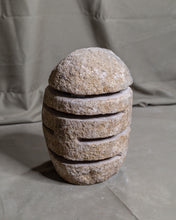 Load image into Gallery viewer, Large River Stone Egg Lantern , Modern Garden Candle Lighting #5
