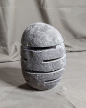 Load image into Gallery viewer, Large River Stone Egg Lantern , Modern Garden Candle Lighting #10

