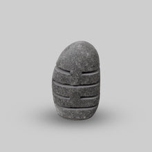 Load image into Gallery viewer, River Stone Egg Lantern , Modern Garden Candle Lighting #R3
