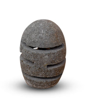 Load image into Gallery viewer, River Stone Egg Lantern , Modern Garden Candle Lighting #R5
