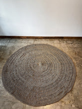 Load image into Gallery viewer, Round Handwoven Pandan Rug, Natural material for natural looks
