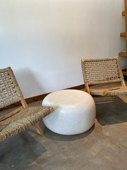 Terrazzo Round Stone Coffee Table | Natural Stone