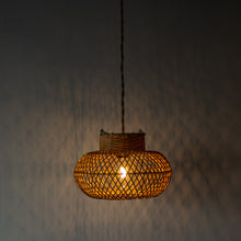 Load image into Gallery viewer, Handwoven Rattan Mushroom Pendant Light | Simple and Natural Lamp
