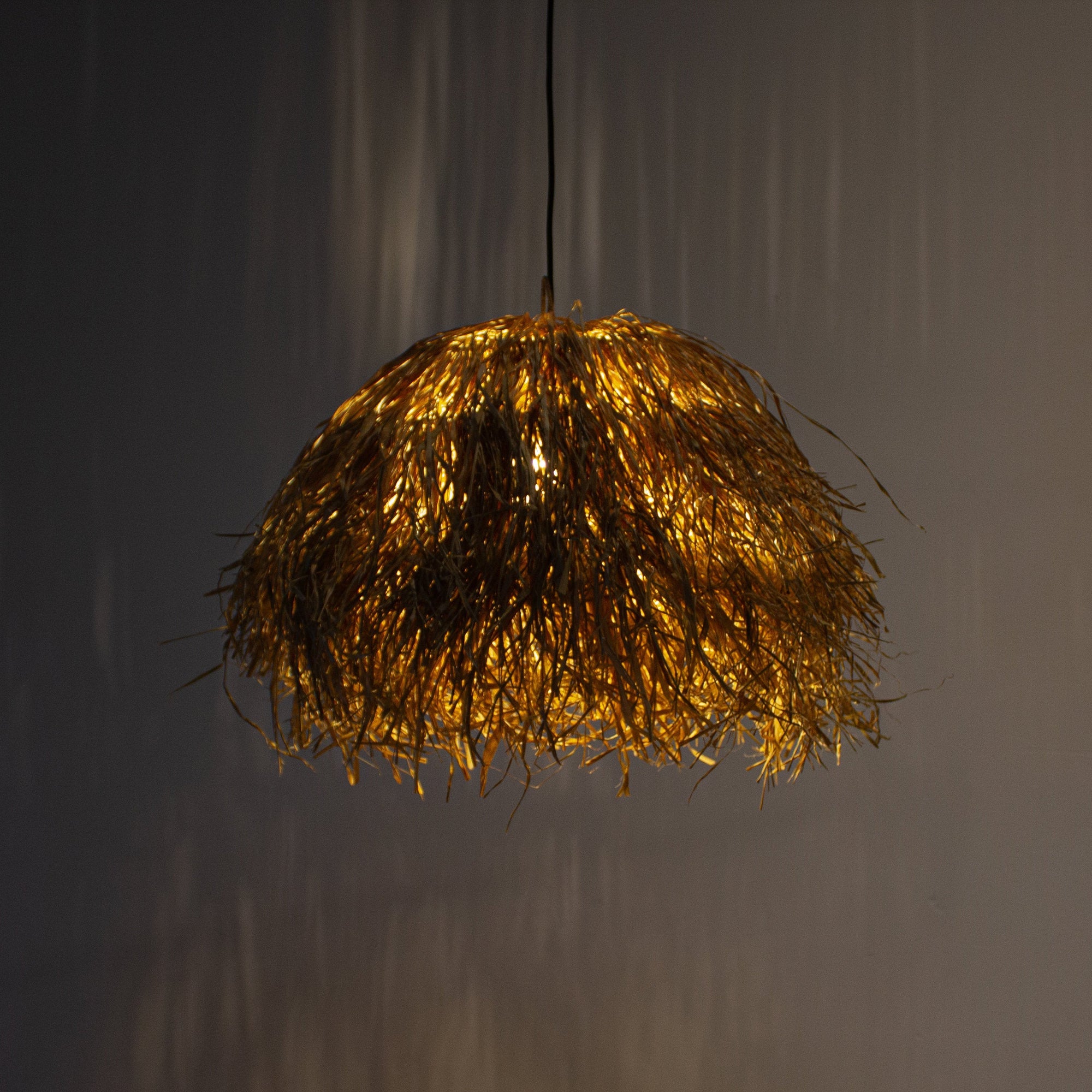 Nest Rattan Pendant Light | Simple and Natural Lamp Boho