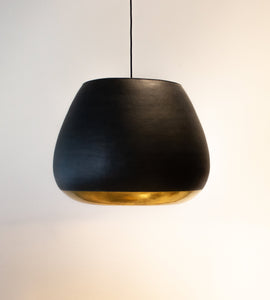 Vintage Black and Gold Bronze Pendant Light | Simple and Natural Lamp Boho